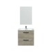 Waschbeckenunterschrank >ARUBA 60< in Alaska-Eiche - 60x57x45 (BxHxT)