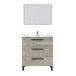 Waschbeckenunterschrank >ATHENA< in Alaska-Eiche - 80x86x45 (BxHxT)