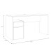 Schreibtisch >MODULTRICK< in Artisan Eiche Dekor / Grau - 140x72,7x52,7cm B/H/T