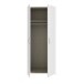 Drehtürenschrank >ECONOBOX< in Weiss - 79,7x190,5x54,4cm (BxHxT)