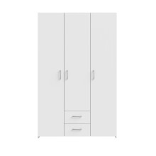 Drehtürenschrank >ECONOBOX< in Weiss  - 119,4x190,5x54,4cm (BxHxT)
