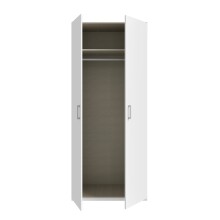 Drehtürenschrank >ECONOBOX 2< in Weiss - 88,9x210,5x54,2cm (BxHxT)