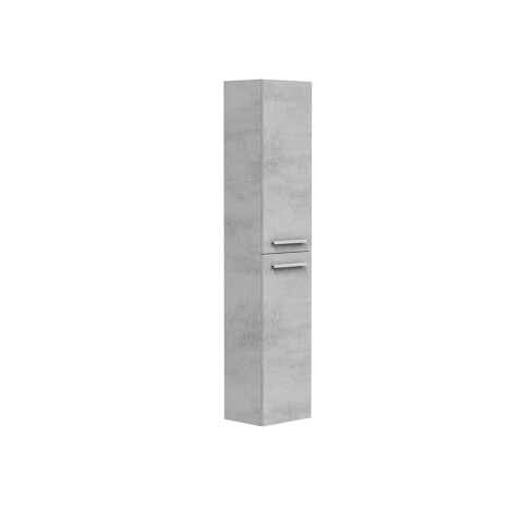 Hängeschrank >ATHENA< in Beton-Grau - 30x150x25 (BxHxT)