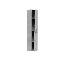 Hängeschrank >ATHENA< in Beton-Grau - 30x150x25 (BxHxT)