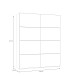 Schiebetürenschrank >SCHACH&MATT 2< in Weiss / Artisan Eiche - 170,3x210,5x61,2cm B/H/T