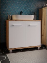 Waschbeckenunterschrank >Veris < in Artisan Eiche/...