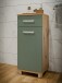 Badkommode >Veris < in Artisan Eiche/Salbei - 40,2x90,8x34,8cm (BxHxT)