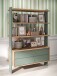 Regal >Whenua < in Mauvella Eiche/ Salbei - 104,2x153,6x41,5cm (BxHxT)
