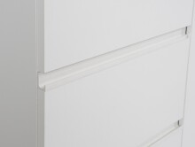 Schiebetürenschrank >Winn 2< in Weiss  - 170,3x200,5x61,2cm (BxHxT)