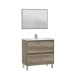 Badezimmer-Set >DAKOTA< in Nordik - 80x80x45 (BxHxT)