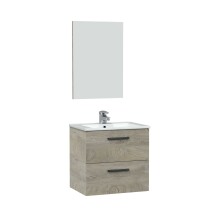 Badezimmer-Set >ARUBA< in Alaska-Eiche - 60x57x45 (BxHxT)