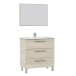 Badezimmer-Set >ATHENA< in Eiche - 80x86x45 (BxHxT)