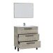 Badezimmer-Set >ATHENA< in Alaska-Eiche - 80x86x45 (BxHxT)
