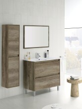Badezimmer-Set >DAKOTA< in Nordik - 80x80x45 (BxHxT)