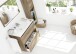 Badezimmer-Set >DAKOTA< in Nordik - 80x80x45 (BxHxT)