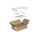 Badezimmer-Set >LOTTO< in Anthrazit-Grau/Eiche - 80x80x45 (BxHxT)