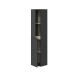 Badezimmer-Set >LOTTO< in Anthrazit-Grau/Eiche - 80x80x45 (BxHxT)