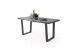 Baumkantentisch >Calabria< in Akazie grau / antik  - 200x79,5x100 (BxHxT)