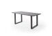 Baumkantentisch >Calabria< in Akazie grau / antik  - 200x77,5x100 (BxHxT)