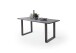 Baumkantentisch >Calabria< in Akazie grau / antik  - 200x77,5x100 (BxHxT)