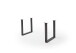 Baumkantentisch >Calabria< in Akazie grau / antik  - 200x77,5x100 (BxHxT)