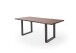 Baumkantentisch >Calabria< in Akazie walnuss / antik - 180x77,5x100 (BxHxT)