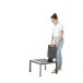 Gartenstuhl >Lugo< in eisengrau - 60x77x60 (BxHxT)