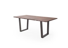 Baumkantentisch >Calabria< in Akazie walnuss /...