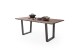 Baumkantentisch >Calabria< in Akazie walnuss / antik - 180x76,5x90 (BxHxT)