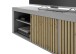 TV-Board >Jasper< in grau Dekor - 150x40x40cm (BxHxT)