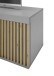 TV-Board >Jasper< in grau Dekor - 150x40x40cm (BxHxT)