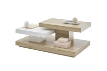 Couchtisch >Rachel< in Artisan Eiche Dekor -...