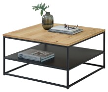 Couchtisch >Tilda< in Eiche, Eiche massiv -...