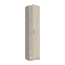 Mehrzweckschrank >Multipurpose< in Eiche - 37,2x180x37 (BxHxT)