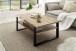 Couchtisch >Venice< in Wotan Eiche Dekor, MDF - 107x40x66cm (BxHxT)
