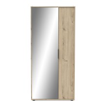 Schuhschrank >EBONY< in Eiche royal - 82,8x178,4x23,9cm (BxHxT)