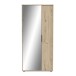 Schuhschrank >EBONY< in Eiche royal - 82,8x178,4x23,9cm (BxHxT)