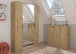 Garderoben-Set >Projekt X< in Artisan Eiche - 152x99x34cm (BxHxT)