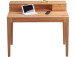 Schreibtisch >Timo< in Kernbuche aus Massivholz - 110x55cm (BxT)