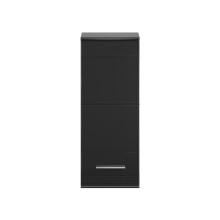 Hängeschrank >Linus< in Schwarz Hochglanz -...