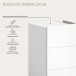 Badezimmer-Set >Vira< in Weiß Hochglanz - 60x190x34cm (BxHxT)