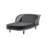 Daybed >Samoa< in grau, Olefin,Polypropylen - 210x71x117cm (BxHxT)