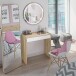 Jugendzimmer-Set >NOA< in Nodi-Eiche/Artik-Weiß - 196x77x92 (BxHxT)