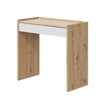Jugendzimmer-Set >NOA< in Nodi-Eiche/Artik-Weiß - 196x77x92 (BxHxT)
