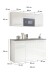 Singleküche >Jazz< in Eiche Artisan - 160x212x60 (BxHxT)