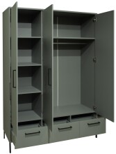 Babyzimmer-Komplettset >Ole< (6-teilig) in pine green matt