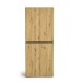 Schuhschrank >Glossy< in Artisan Eiche - 80x200x34cm (BxHxT)