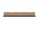 Wandboard >CORTE< in Coast Evoke Eiche Dekor/Kosmos Grau - 160x24x21,6 (BxHxT)