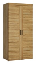 Kleiderschrank >CORTINA< in Grandson Eiche Dekor -...