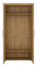 Kleiderschrank >CORTINA< in Grandson Eiche Dekor -...